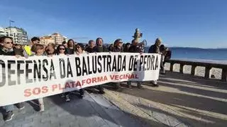 «La balaustrada de Silgar no se toca», nueva protesta contra la reforma