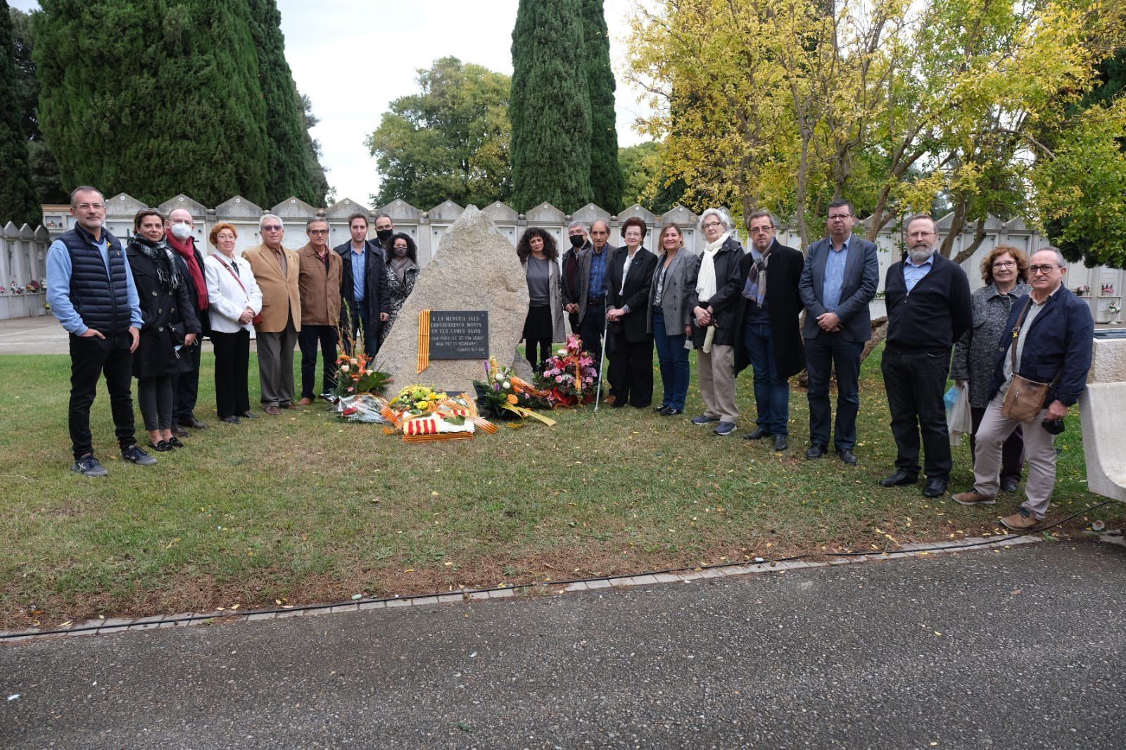Record per a les víctimes de la guerra del 36 i els represaliats pel franquisme a Figueres per Tots Sants