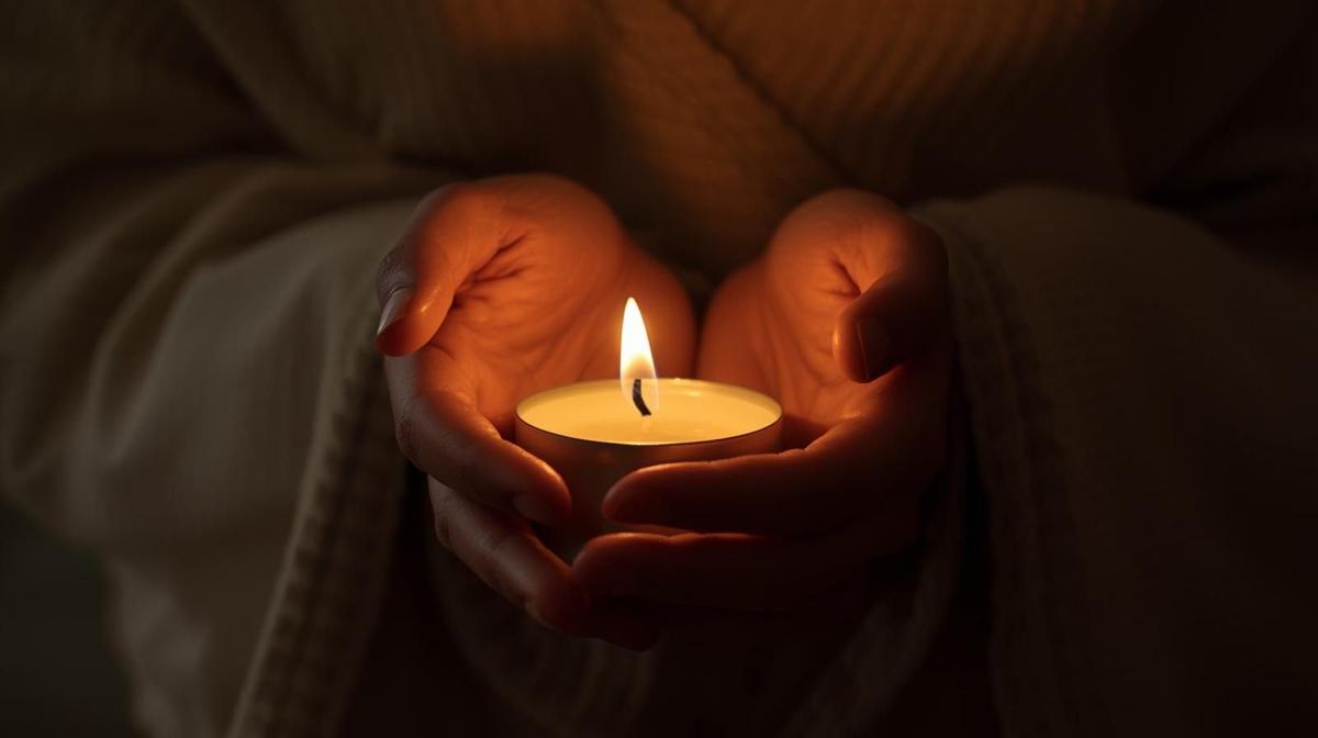 Un gesto simbólico que representa la necesidad de claridad emocional en momentos de incertidumbre sentimental.