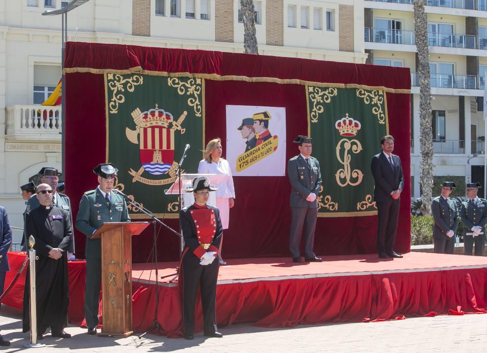 Acto institucional del 175 aniversario de la Guardia Civil en Alicante