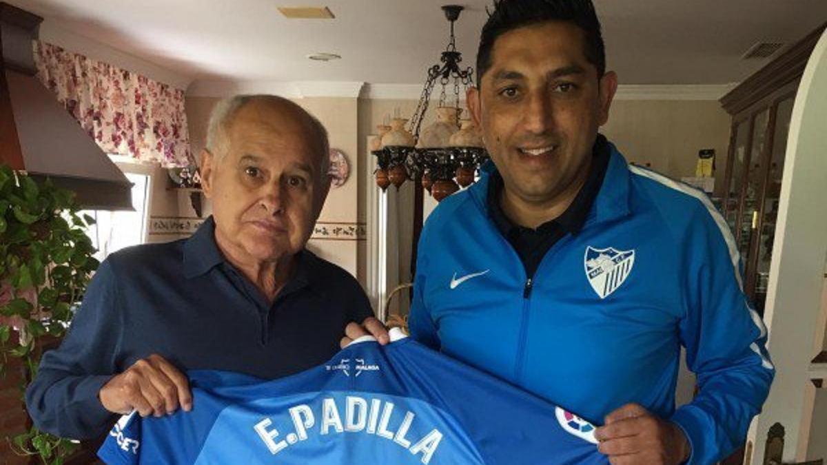 Eduardo Padilla junto a Basti.