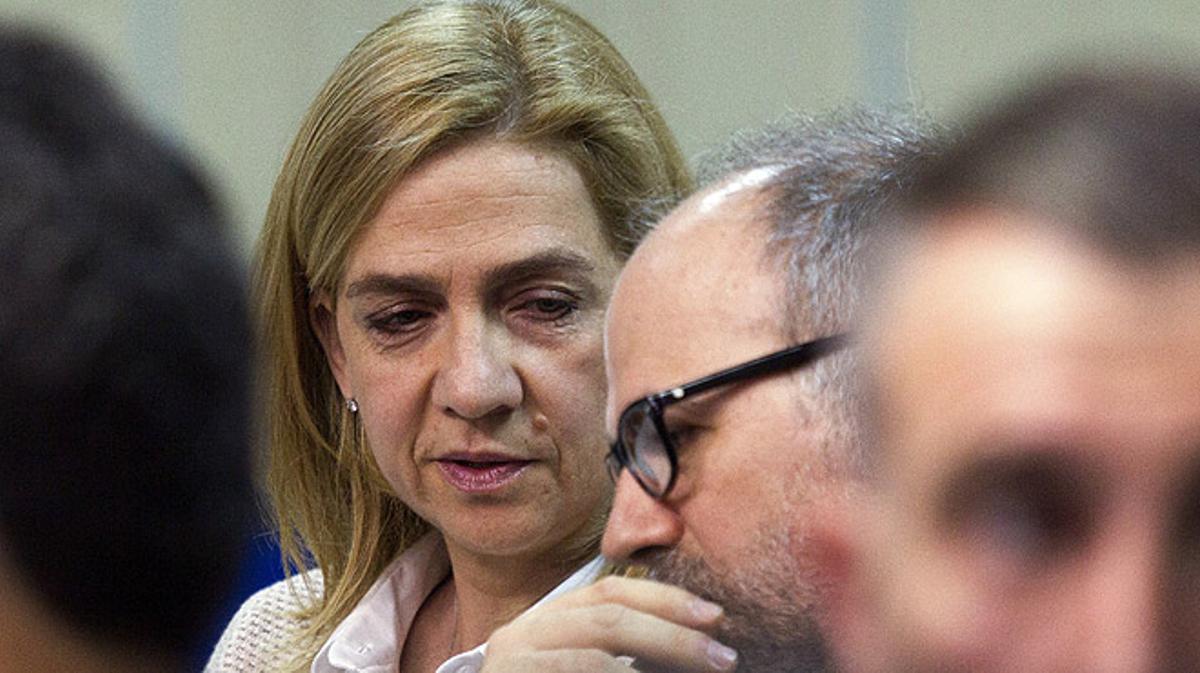 La infanta Cristina torna al banc dels acusats.