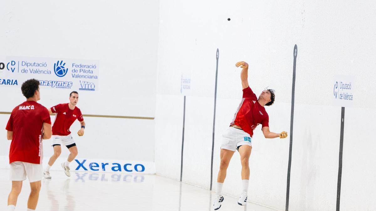 Moltó, Murcianet i Marc Ortega en les semifinals de Xeraco.