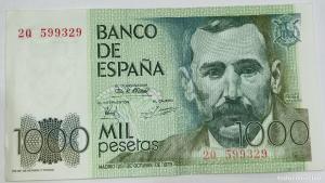 Puede que tengas en casa un billete de mil pesetas que valga 30.000 euros