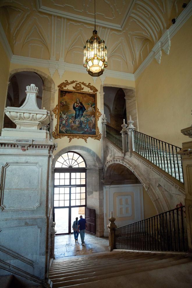 Interior del monasterio de Uclés