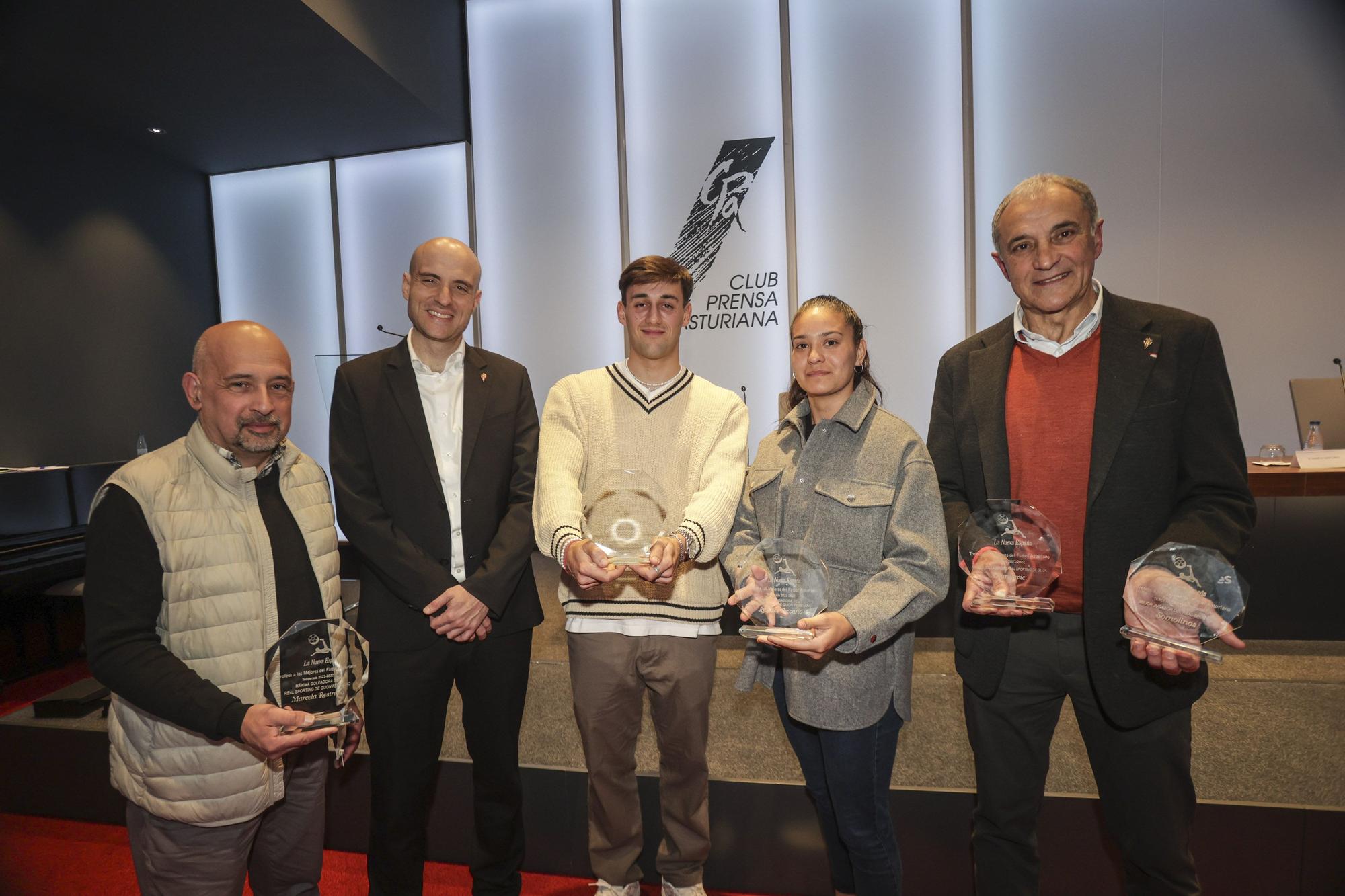 EN IMÁGENES: la gala del fútbol de LA NUEVA ESPAÑA