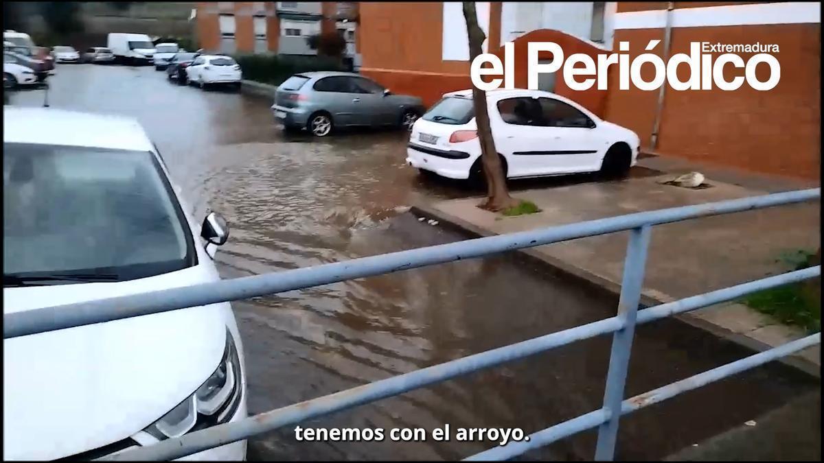Vídeo | Inundaciones en la colonia de Guadalupe de Plasencia