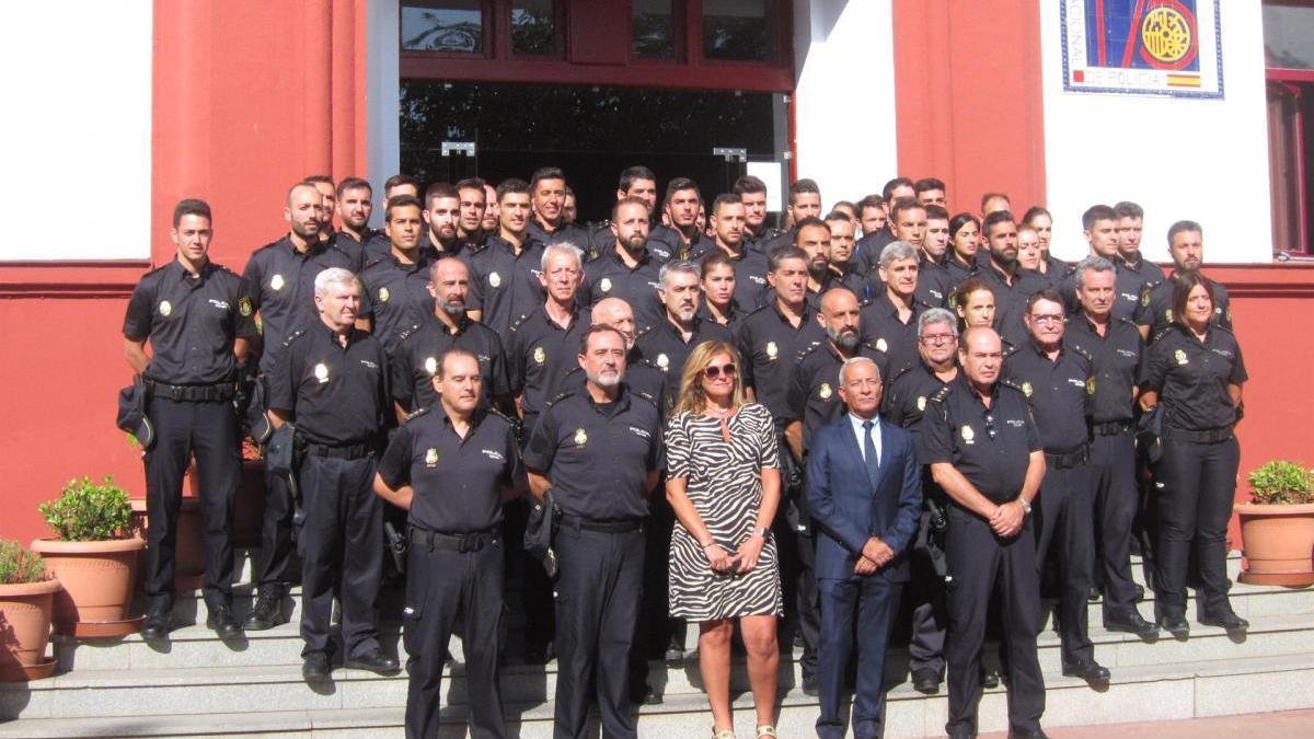 La Policía Nacional en Extremadura refuerza su plantilla con 103 agentes