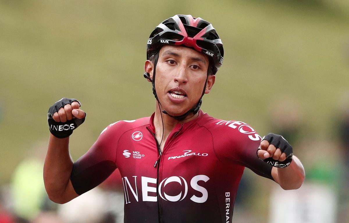Egan Bernal, estable luego de sufrir un accidente durante un entrenamiento