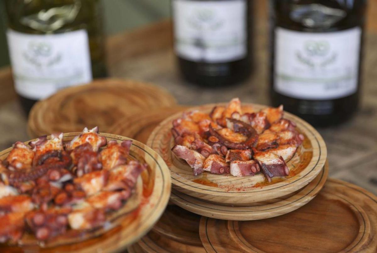 Plato de pulpo