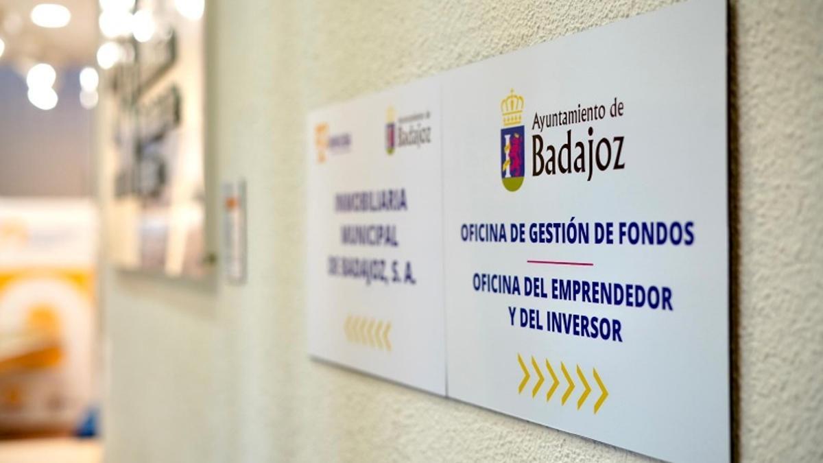 Recreación del acceso a la nueva oficina.