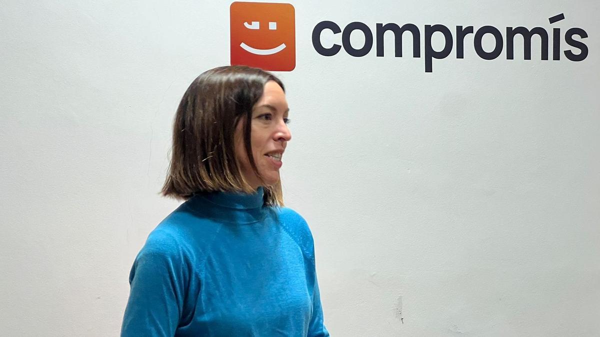Laura Castillo, Secretaria Comarcal de Compromís