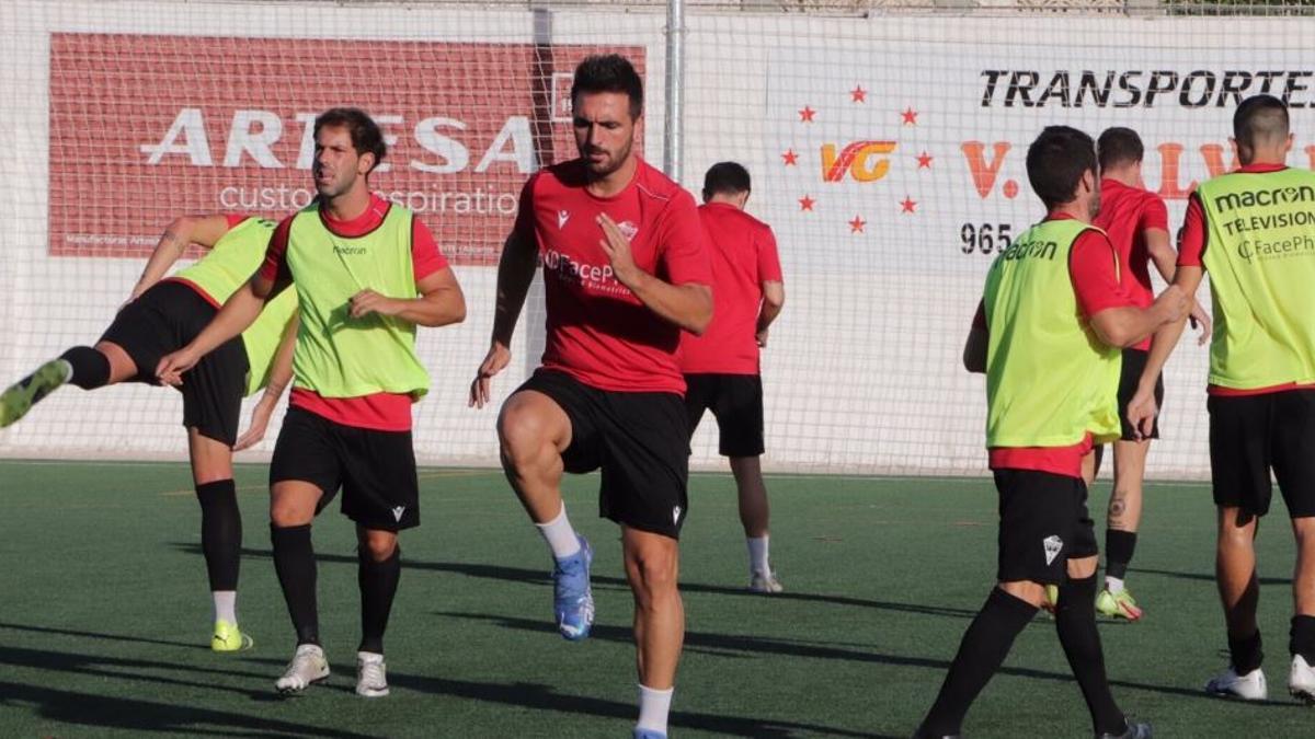 Un entrenamiento del CFI Alicante