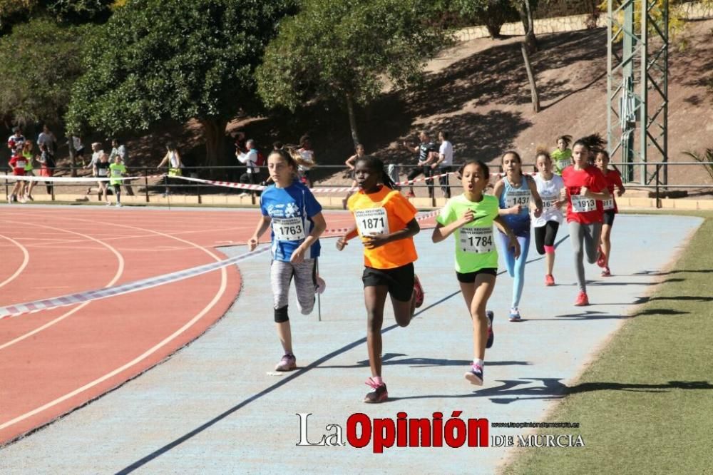 Final Cross Escolar de Lorca. Alevín femenino