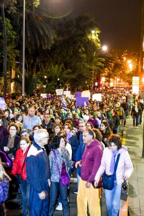 GENTE Y CULTURA 07-03-19  LAS PALMAS DE GRAN CANARIA. 8M Día Internacional de la Mujer. Manifestación por el 8M Día Internacional de la Mujer. FOTOS: JUAN CASTRO