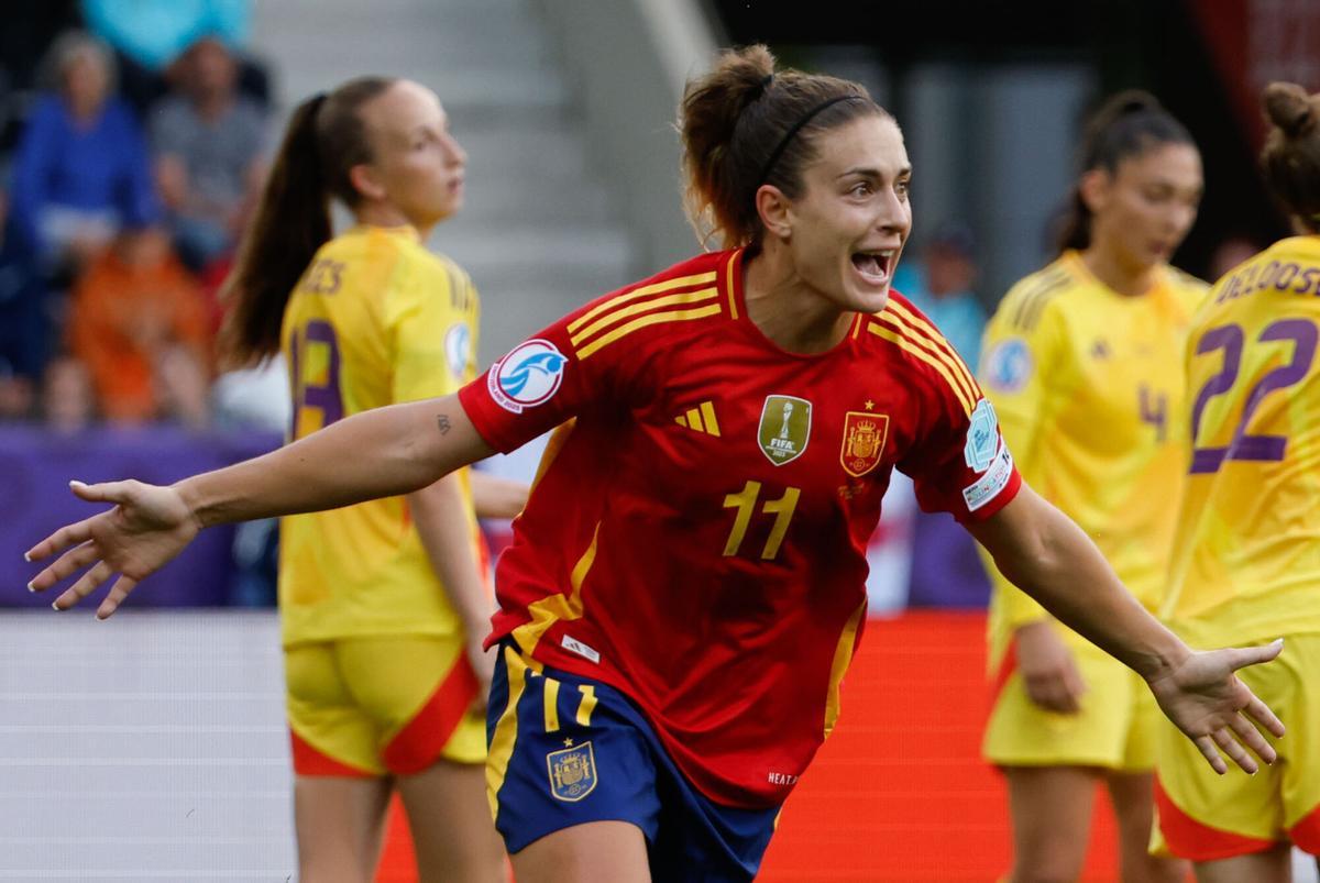 Alexia Putellas vuelve a ser el gran referente del fútbol femenino en la Eurocopa2025
