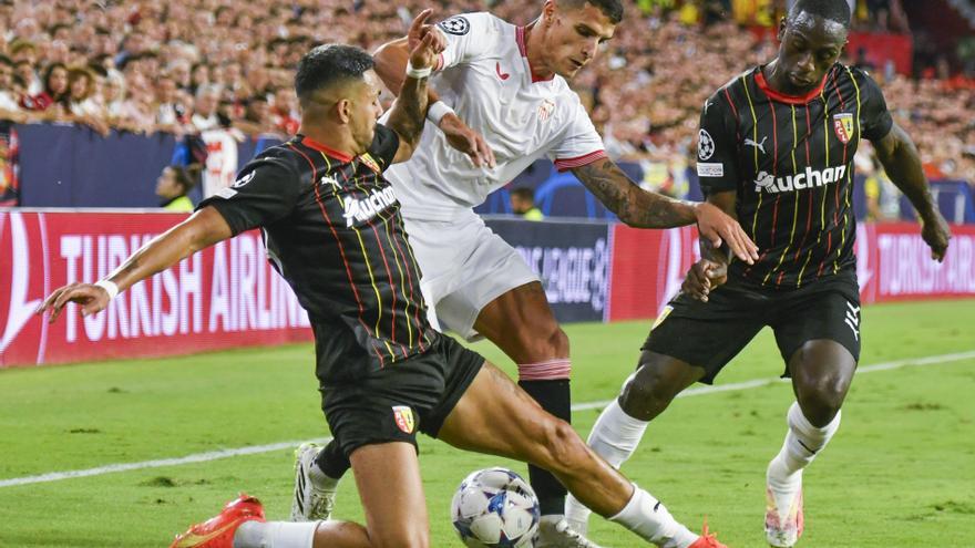 Champions League | Sevilla - Lens, en imágenes