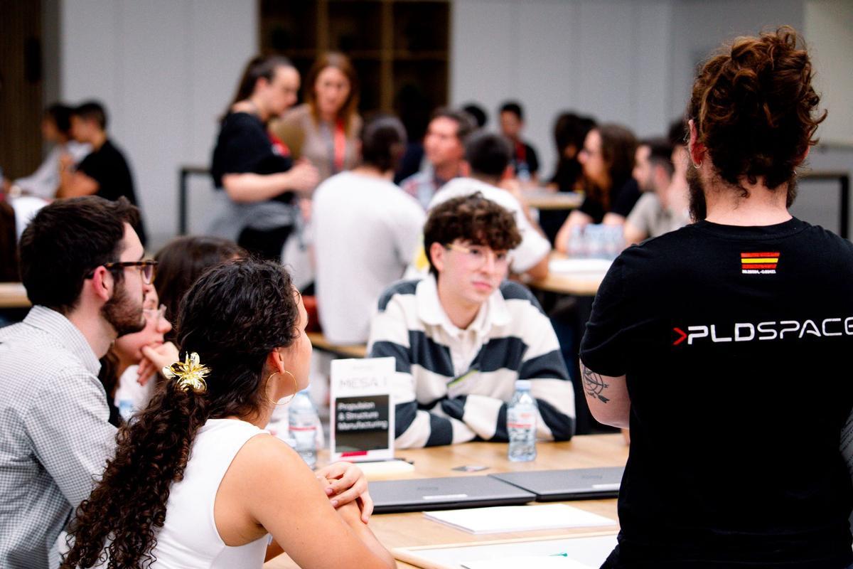 Una de las ediciones anteriores del AdAstra Early Talent Day de PLD Space.
