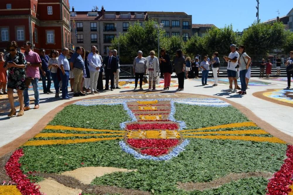 El IV Encontro Internacional de Arte Efémero se despide de Bueu