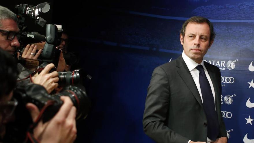 El expresidente del FC Barcelona, Sandro Rosell