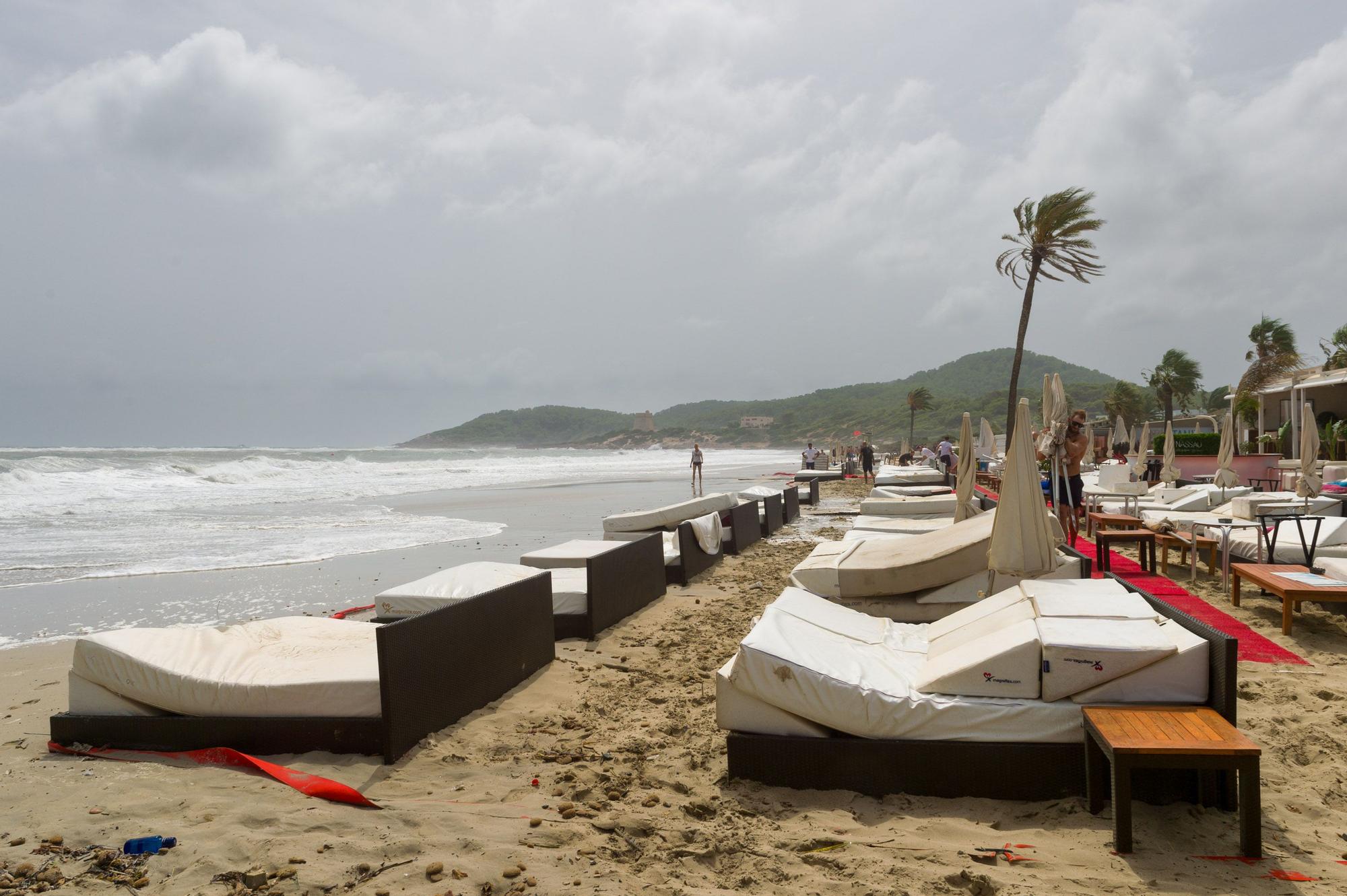 Mira aquí todas las fotos del temporal en Ibiza