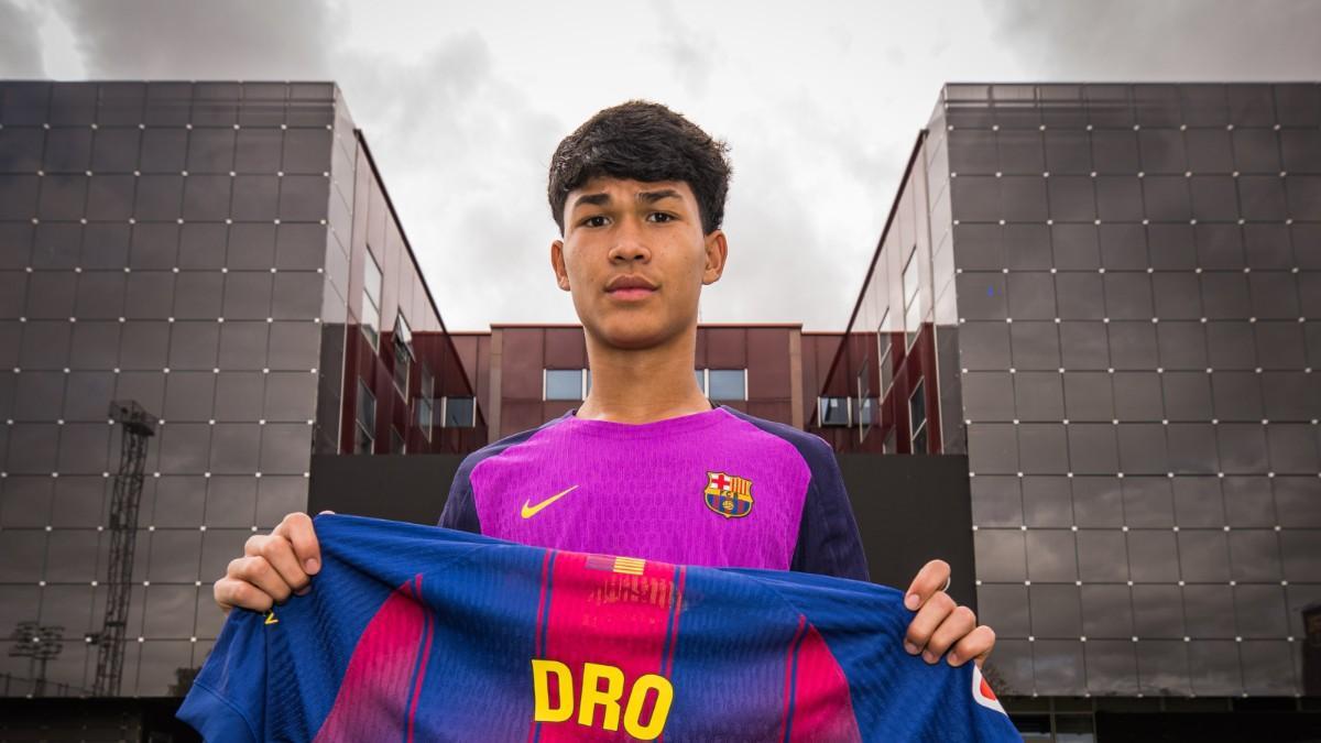 Dro ha vivido tres años y medio en La Masia