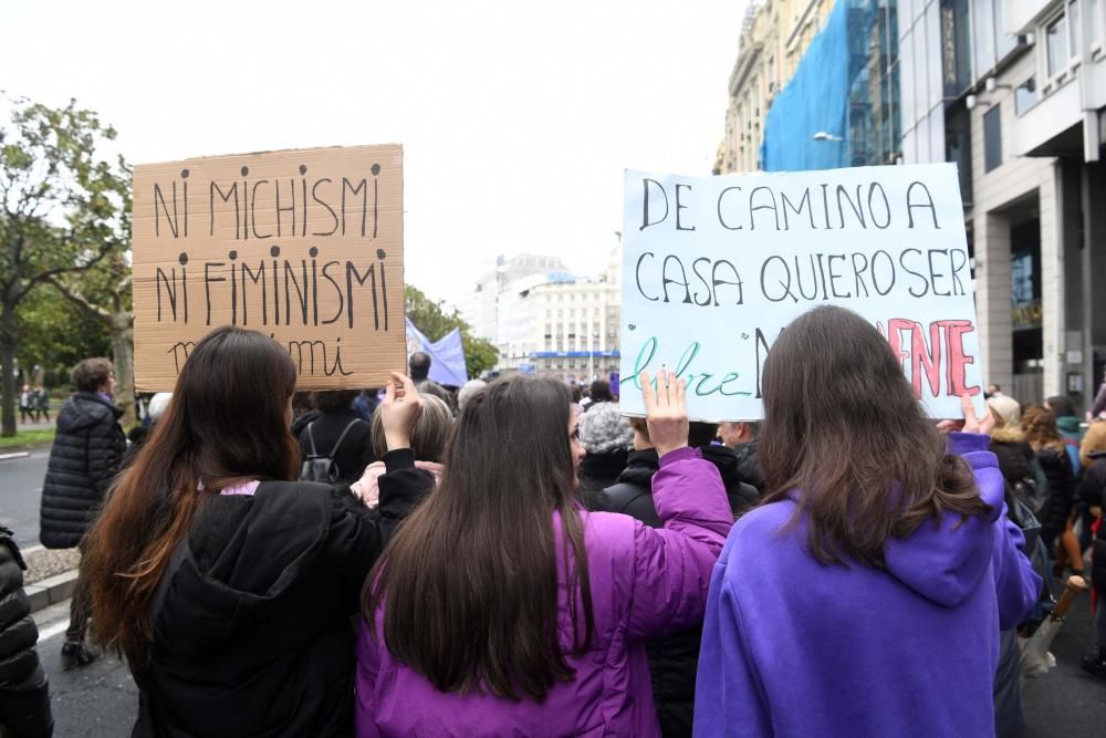 13.000 personas en el 8-M de A Coruña