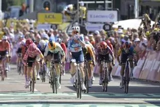 La primera etapa del Tour femenino se resuelve al esprint