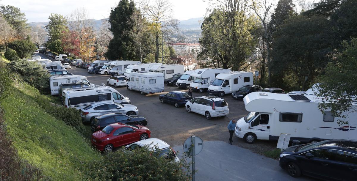 Las autocaranavas llegan a la Navidad de Vigo