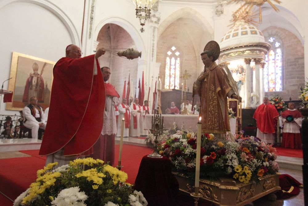 Los actos para la conmemoración del Vuit d''Agost comenzaron con una misa solemne en la Catedral de Ibiza