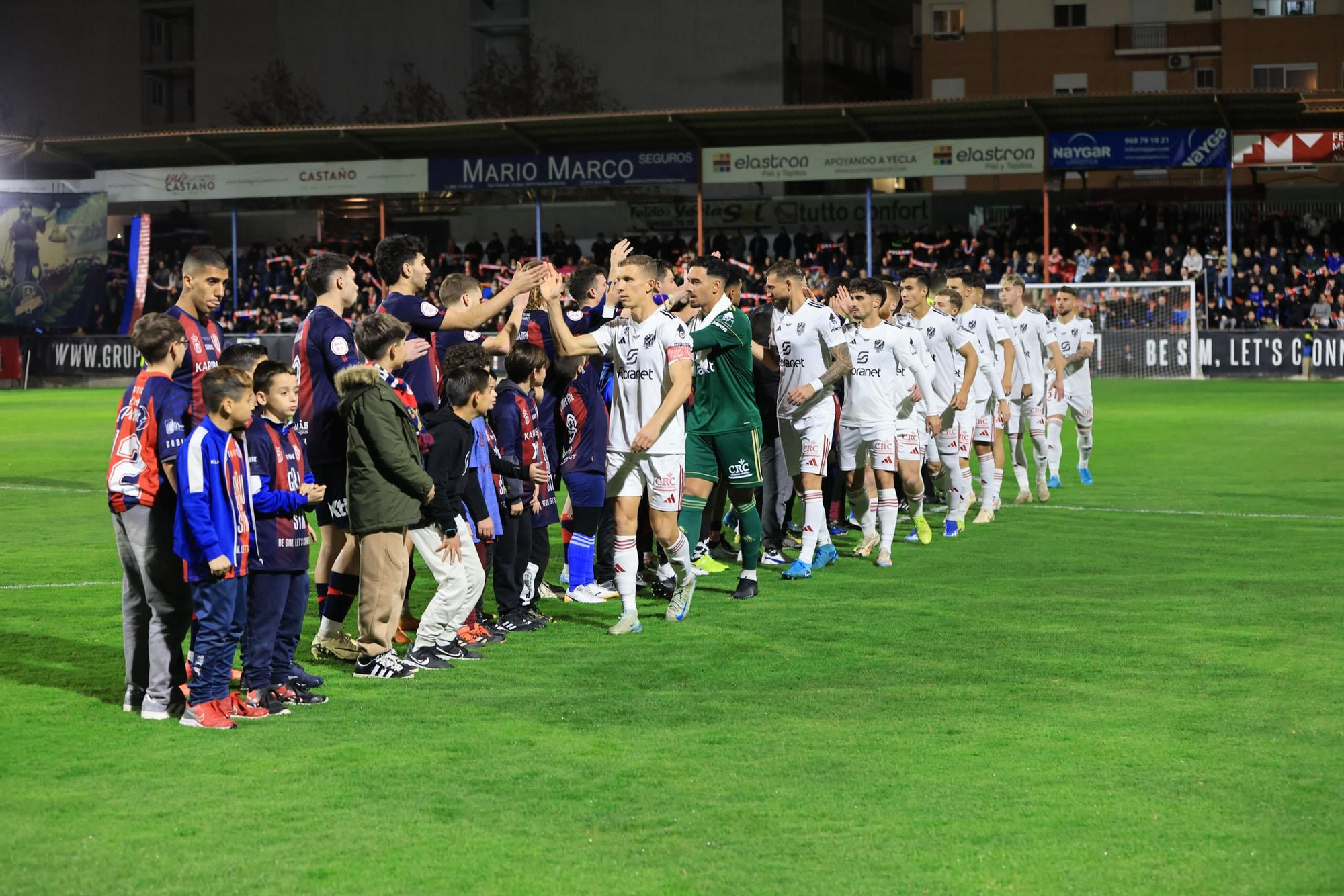El derbi regional entre el Yeclano Deportivo y el Real Murcia, en imágenes