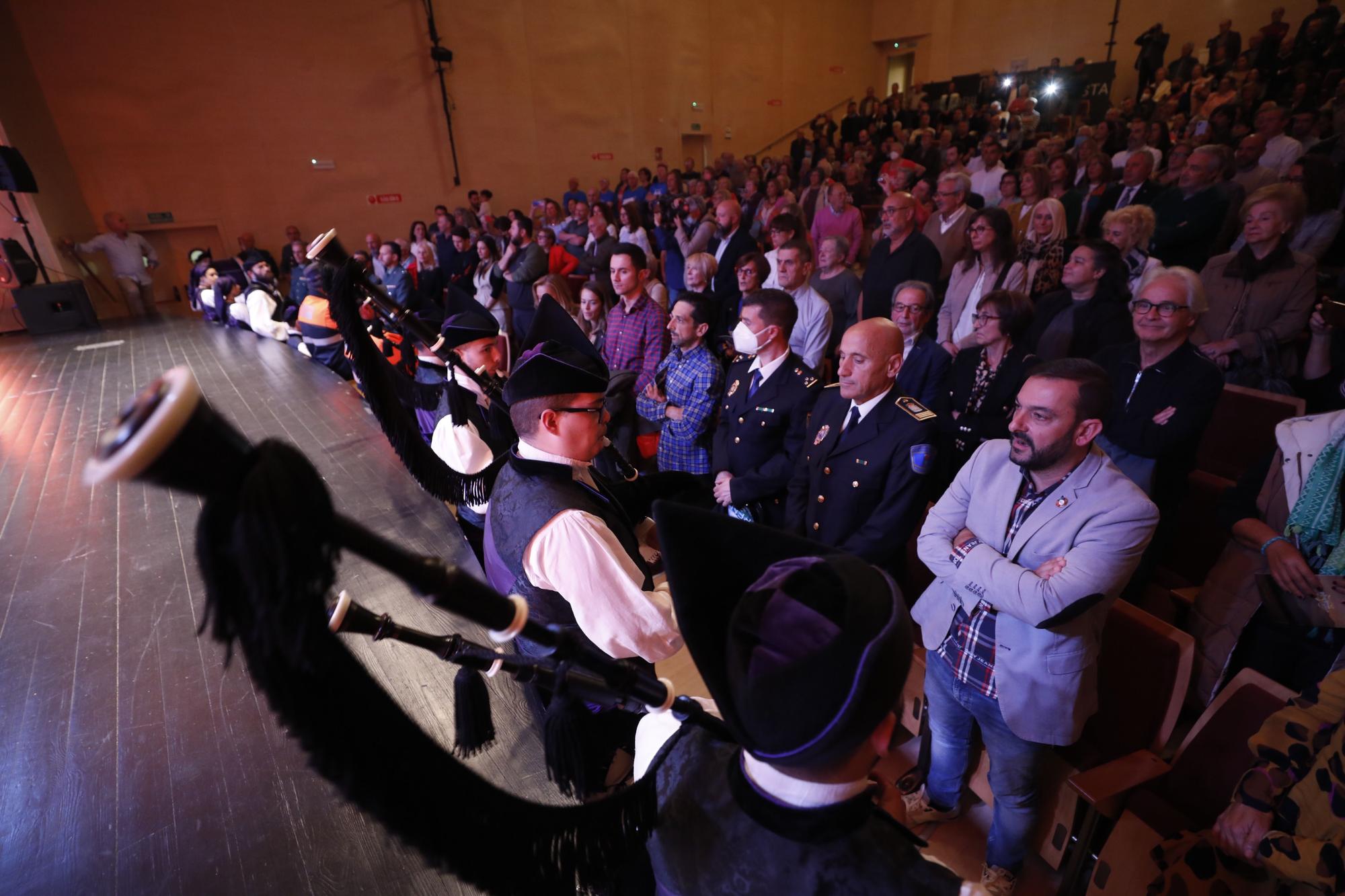 La gala de entrega de los premios "Mierense del año"