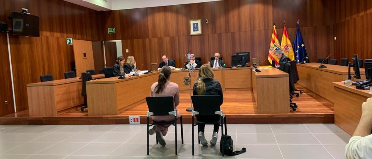 Vista oral celebrada en la Audiencia Provincial de Zaragoza, este miércoles.