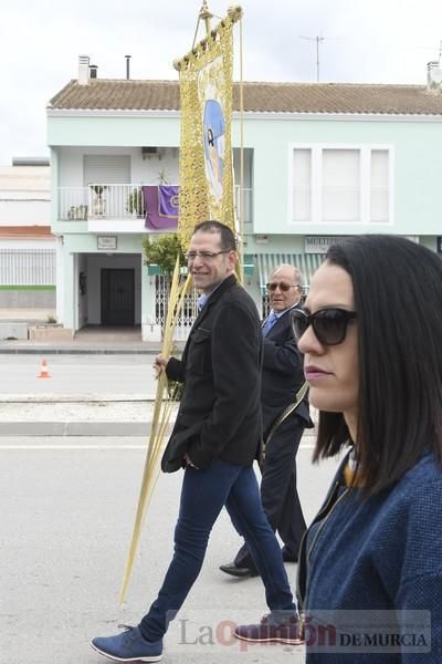 Procesión de Domingo de Ramos en La Hoya