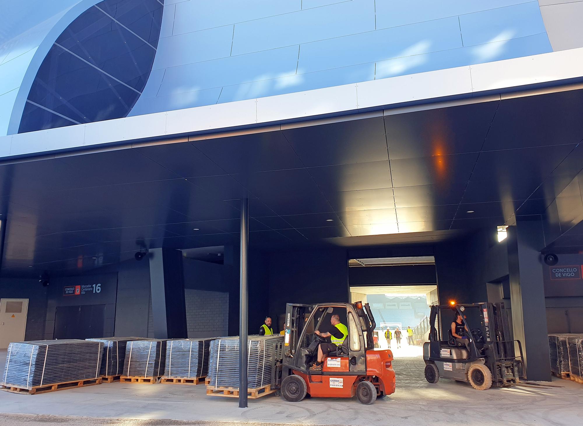 Arrancan los preparativos para el concierto de Guns N' Roses en Balaídos