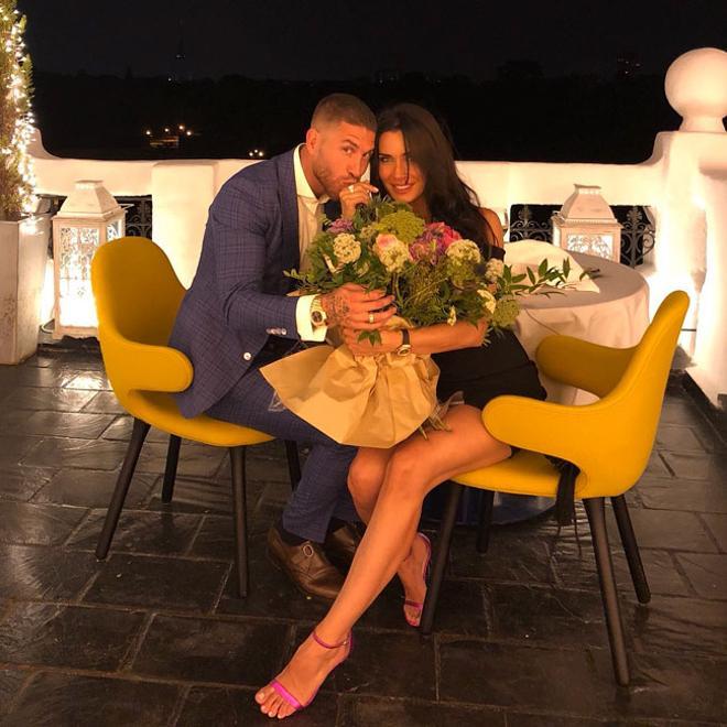 Pilar Rubio y Sergio Ramos prometidos