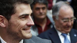 El porter del club blanc rep la Medalla d’Or de la Comunitat de Madrid.