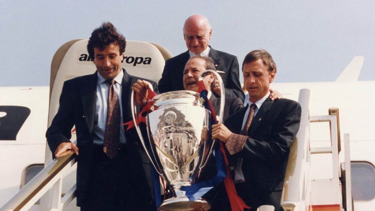 Nuñez fue el primer presidente en poder ganar una Champions