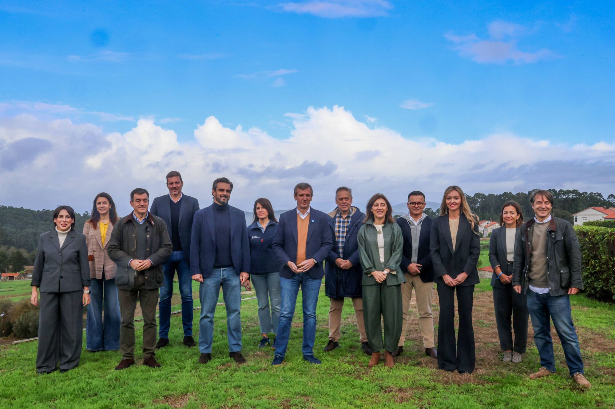 Rueda, de retiro con sus conselleiros en Armenteira