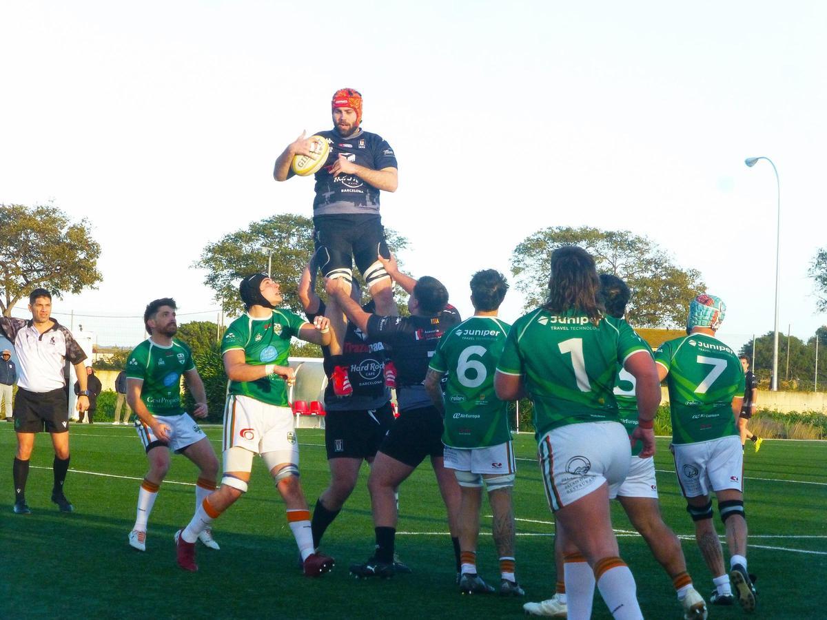 Derrota del Palma Rugby Unión ante el Barcelona Universitari Club