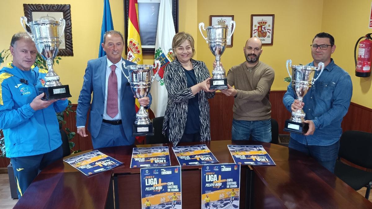 Imagen de la presentación del evento, este miércoles en Coaña.
