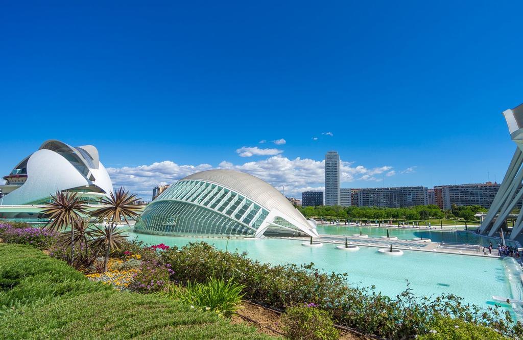 Ciudad de las Artes y las Ciencias de Valencia.