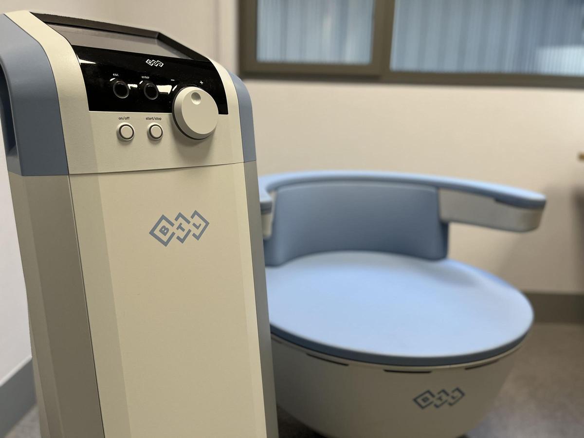 La silla EMSELLA en el Hospital Materno-Infantil QuirónSalud Sevilla.