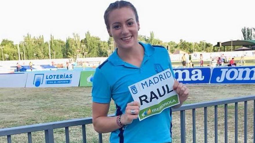 Paula Raul va tenir una destacada actuació al Míting de Madrid