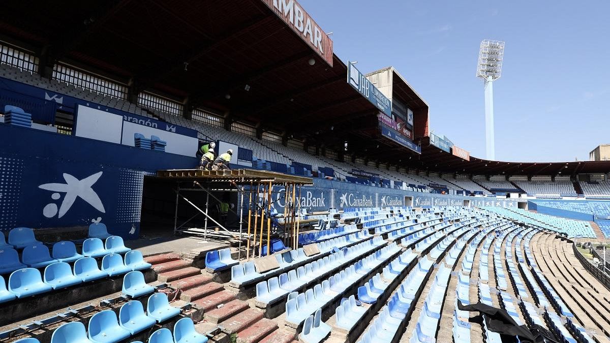 Primeros trabajos en Gol Sur a principios de julio del 2024