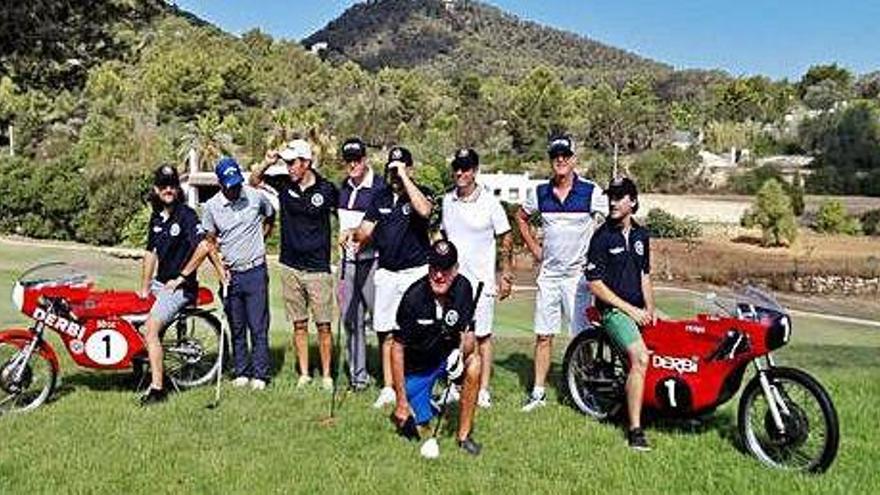 Gelete y Pablo Nieto, con los equipos con los que participaron.