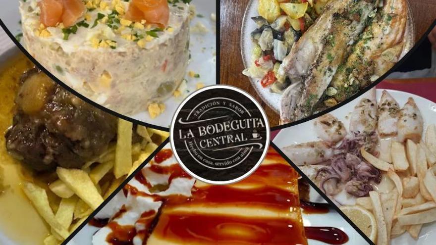 La Bodeguita Central está situado en una zona céntrica de Las Palmas de Gran Canaria, junto al Mercado Central de Alcaravaneras