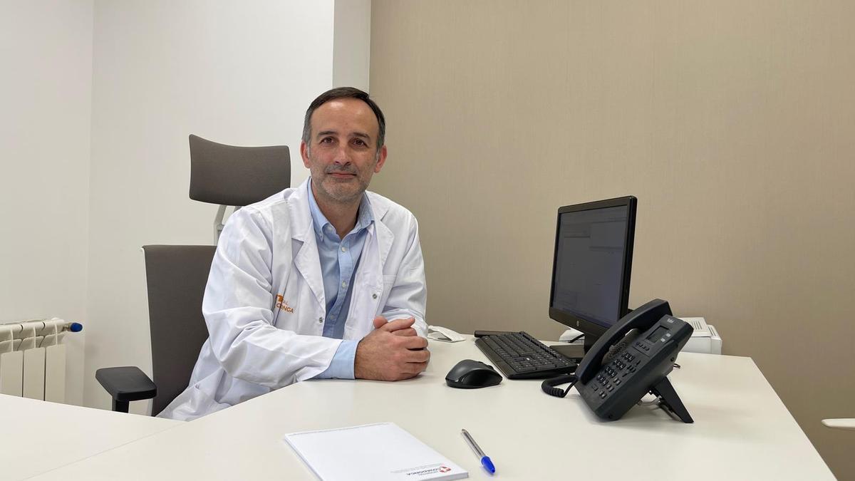 Cristóbal de la Coba, gastroenterólogo del Hospital Ribera Covadonga