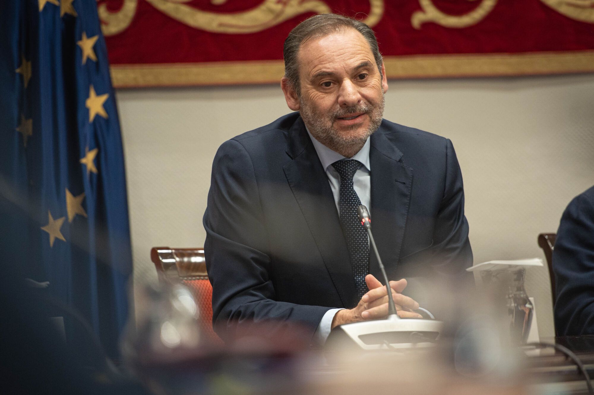 José Luis Ábalos comparece en el Parlamento de Canarias