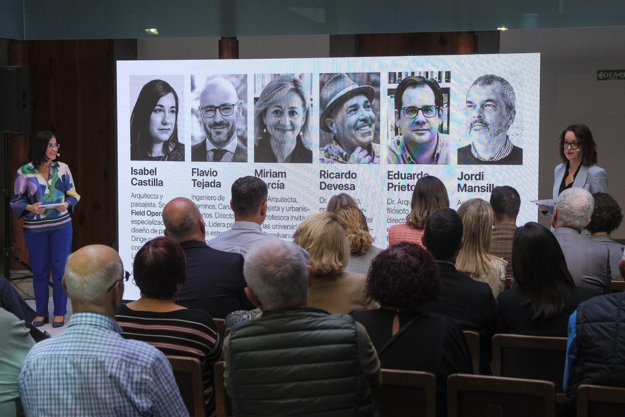 Presentación de anteproyectos finalistas del paseo Guiniguada